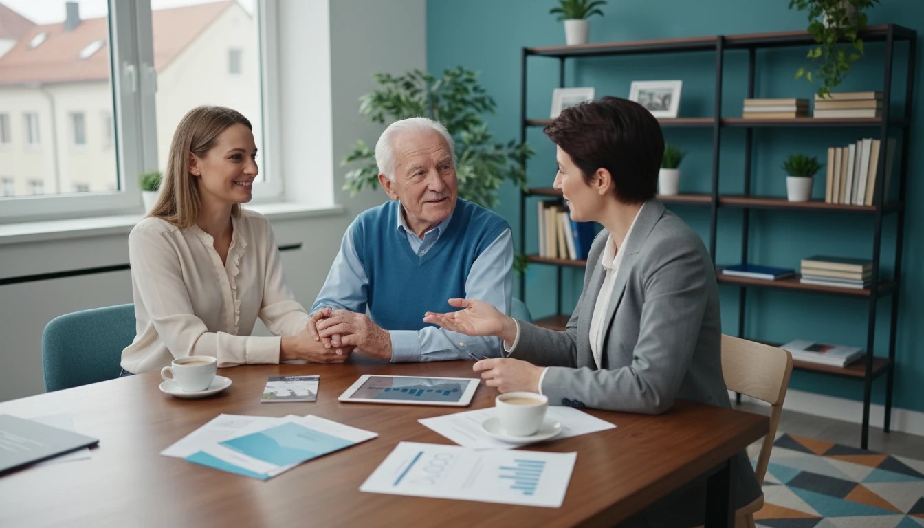 Beratungsgespräch zur Aufnahme